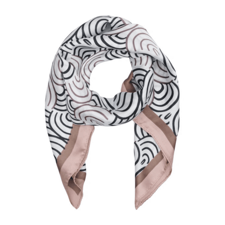 Mdc Juline tørklæde fra Marta du Chateau. En smukt tørklæde som findes i mange forskellige farver og print. Kvalitet: 80% polyester 20% silke