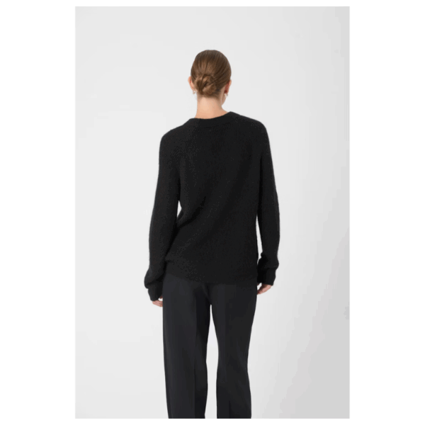 TUESDAY RAGLAN PULLOVER - BLACK - Billede 3