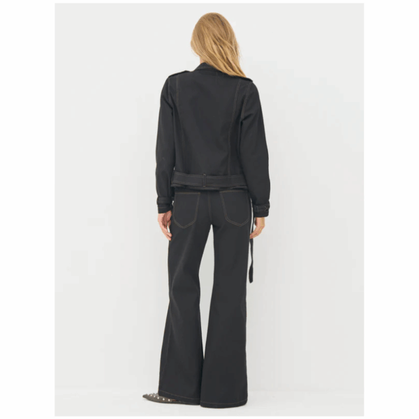 BEATE TROUSERS - BLACK - Billede 5