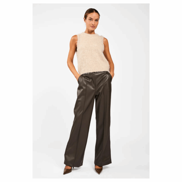 LENA VEST - CREAM3 - Billede 3