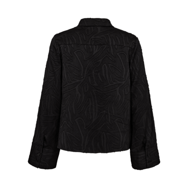 MINNA SHIRT - BLACK - Billede 4
