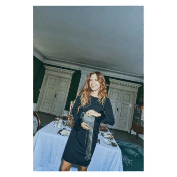 ELVA DRESS - BLACK - Billede 3