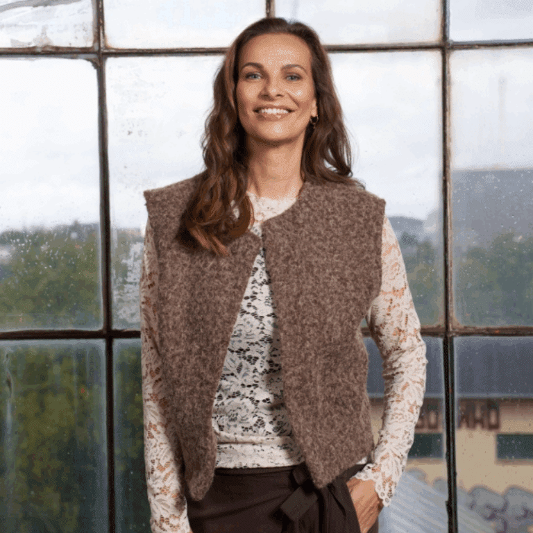 Mdc Capalla knit vest fra Marta du Chateau