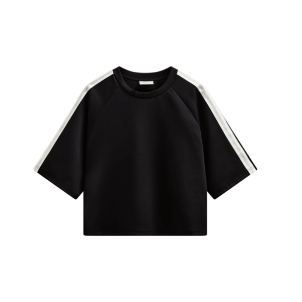MALACY PULLOVER - BLACK/WHITE
