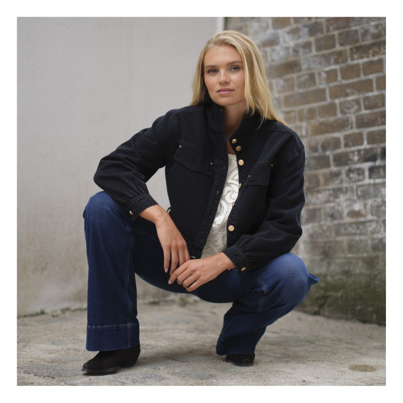 FREDERIKKE JACKET - BLACK - Billede 3