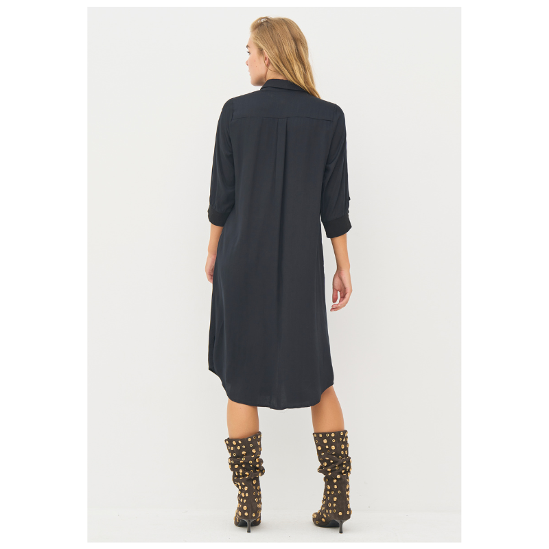 BIBI DRESS - BLACK - Billede 4