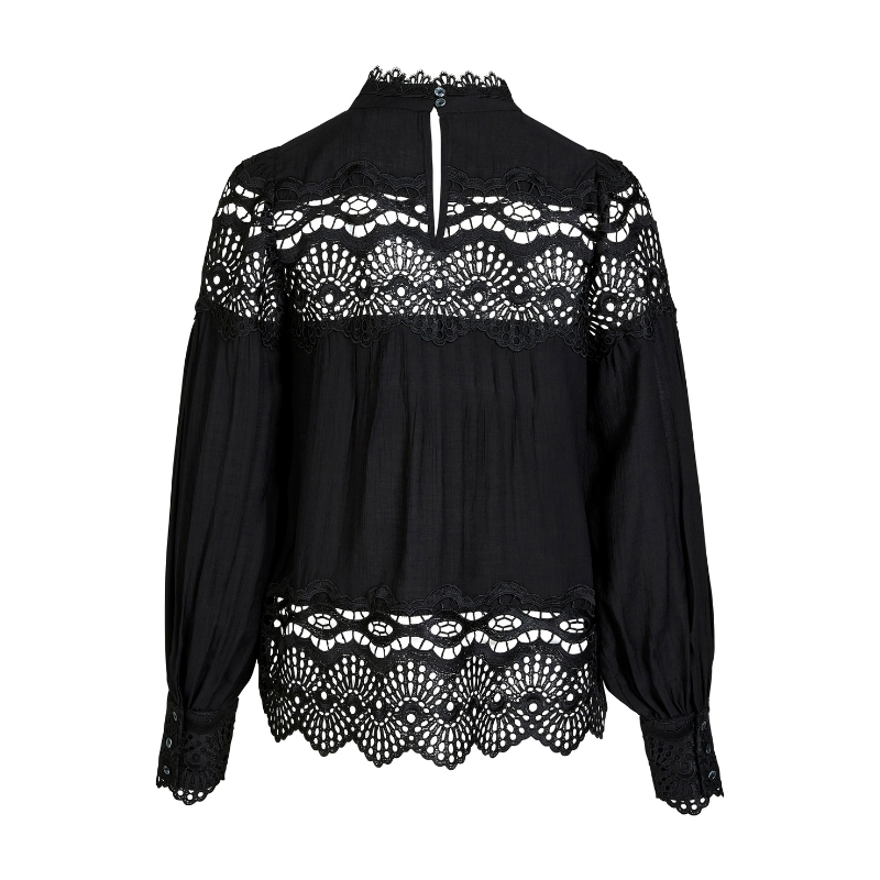 BACH SHIRT - BLACK - Billede 5