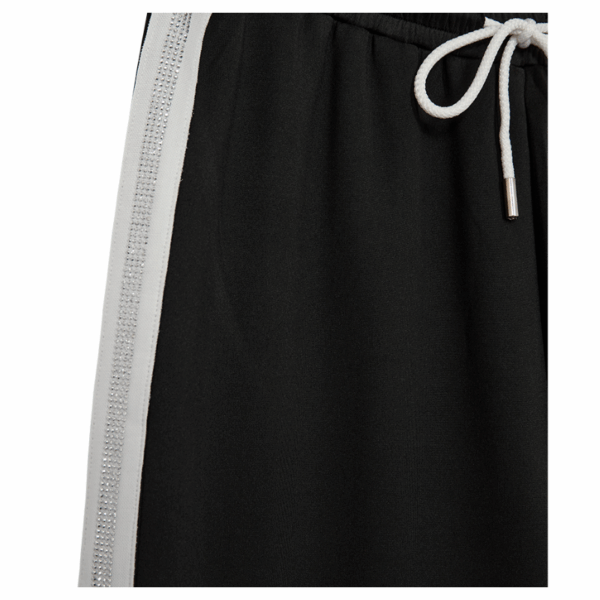 MALACY PULLOVER - BLACK/WHITE - Billede 4