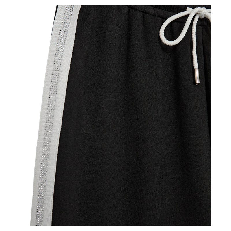 MALACY PULLOVER - BLACK/WHITE - Billede 4