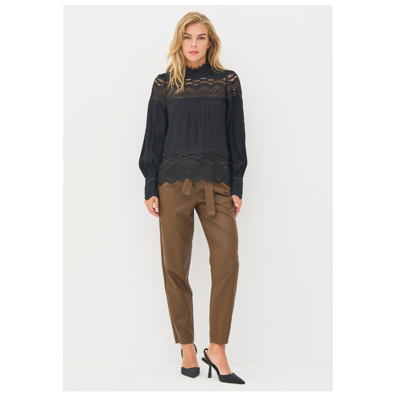 BACH SHIRT - BLACK - Billede 3