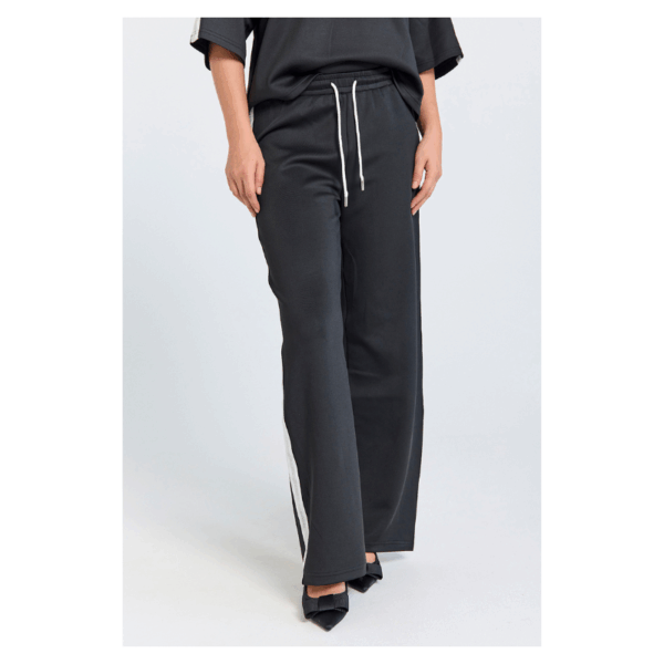 MALACY PULLOVER - BLACK/WHITE - Billede 2