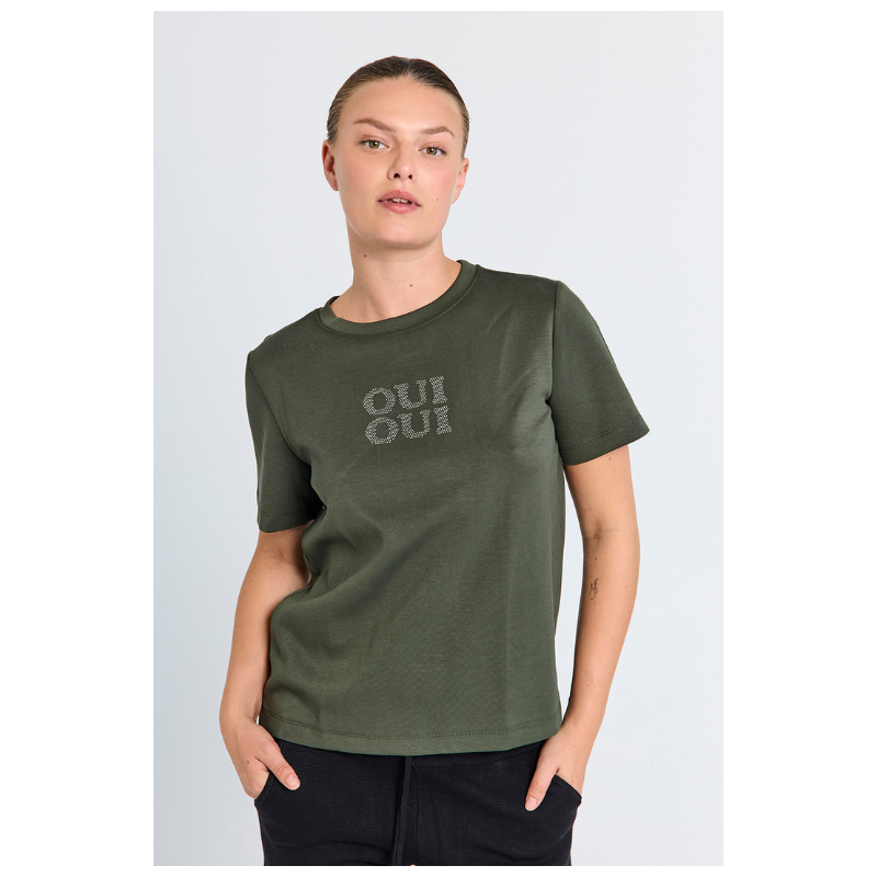 MALAK TEE - KOMBU GREEN - Billede 2