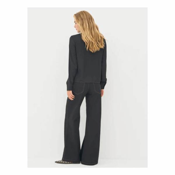 BEATE SHIRT - BLACK - Billede 4