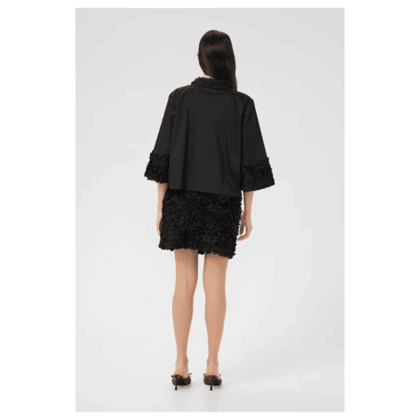 CLEO CLARISSA SHIRT - METEORITE - Billede 5
