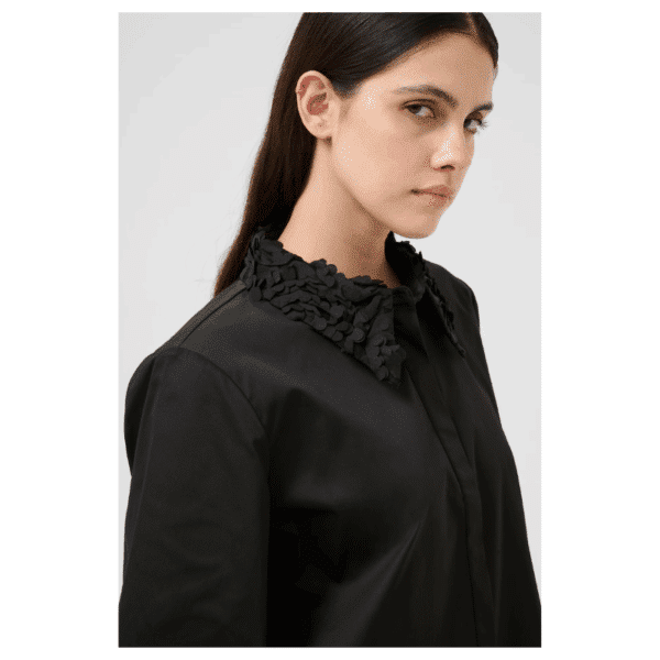 CLEO CLARISSA SHIRT - METEORITE - Billede 3
