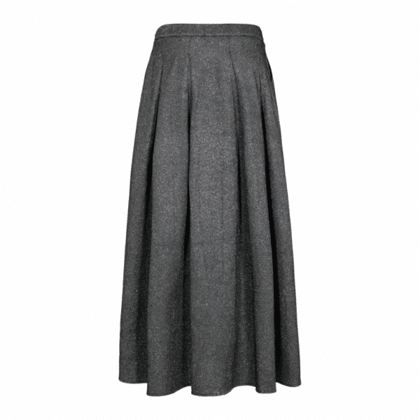 SHINMI SKIRT - BLACK GLITTER - Billede 4