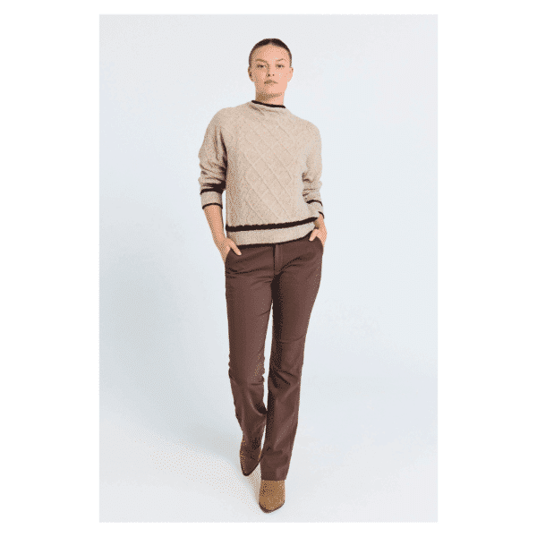 ISADORA PA BOOTCUT - COFFEE BEAN - Billede 3
