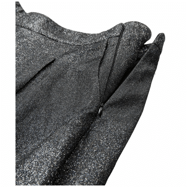 SHINMI SKIRT - BLACK GLITTER - Billede 5