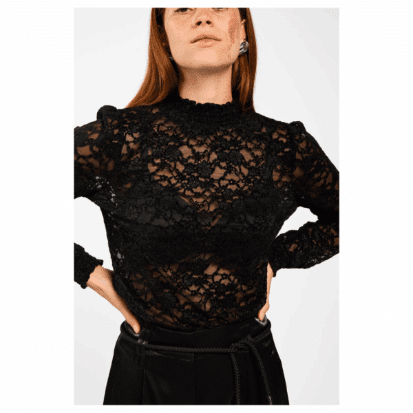 TORY LACE BLONDE  - BLACK - Billede 3