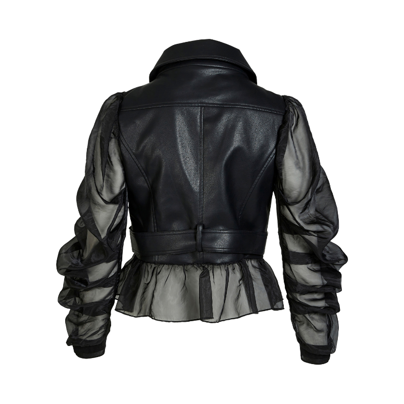 BRITTA JACKET - BLACK - Billede 6