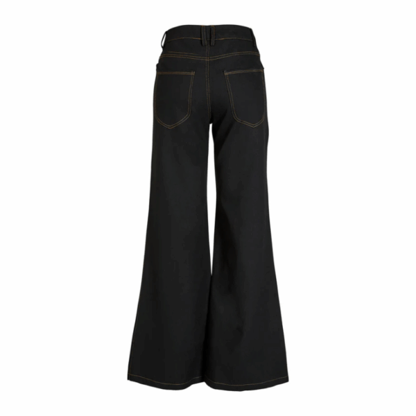 BEATE TROUSERS - BLACK - Billede 3