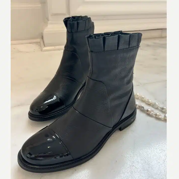 Margaret sorte støvler fra Copenhagen Shoes