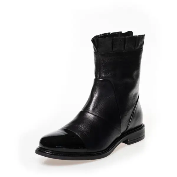 Margaret sorte støvler fra Copenhagen Shoes