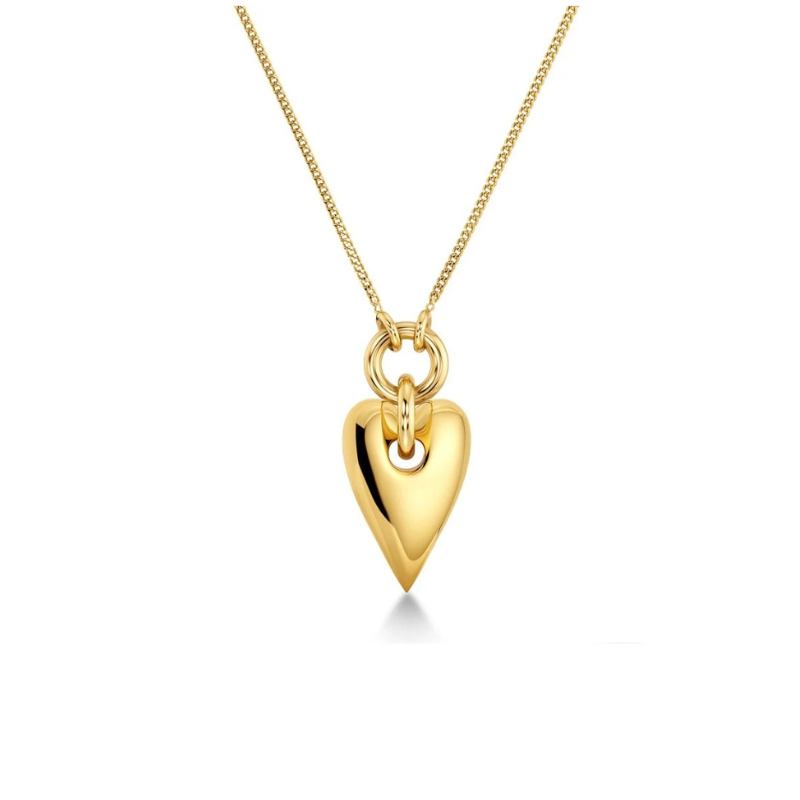 Amore Necklace L - Gold - Billede 3