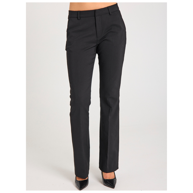 ISADORA PANTS BOOTCUT - BLACK - Billede 2