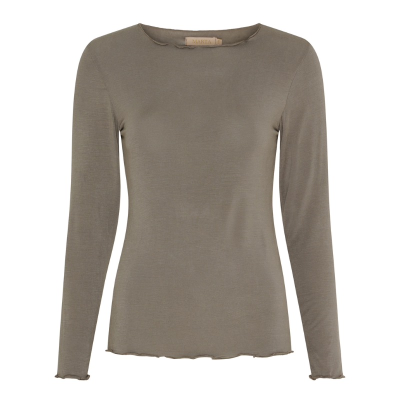 LEONORA T-SHIRT- FANGO