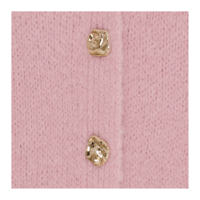 Mdc Amara Vest fra Marta du Chateau. Lækker strikket vest med v-udskæring og fine knapper.  Findes i brun, rosa og fango.  Kvalitet: 27% Baby Alpaca, 38% Poliamid, 22% Acryl, 10% Lana, 3% Elastan Størrelse: onesize