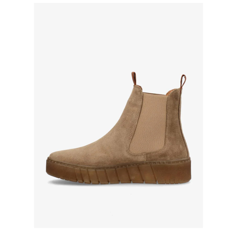 MOOVED S - SUEDE BEIGE _BRANDY - Billede 4