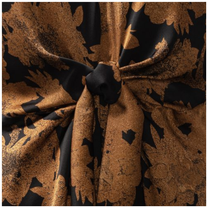 FAYE DRESS - TAWNY FLOWER - Billede 3