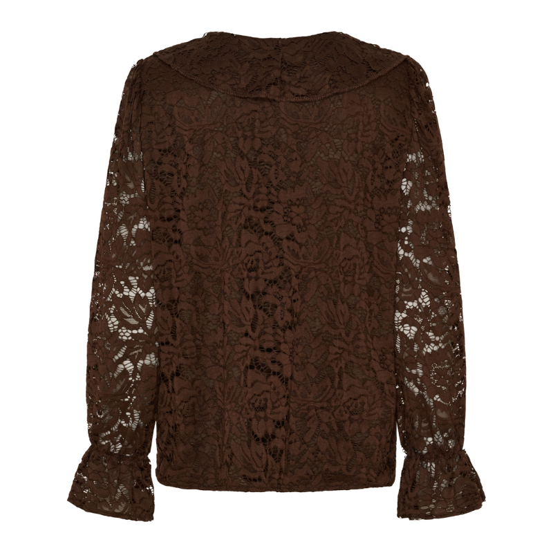 ZARA BLOUSE - MORO - Billede 2