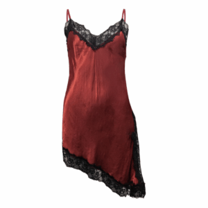 Must have top 700 fra Costa Mani med asymmetrisk kant. Smuk top med blondekant.