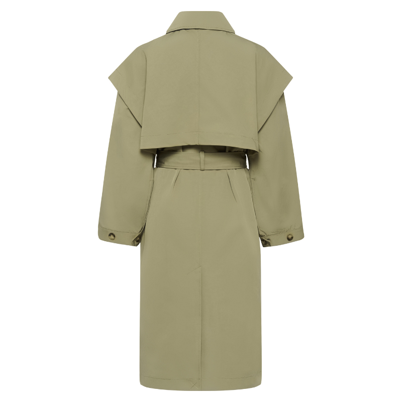 ROWENA TRENCH COAT - MERMAID - Billede 5