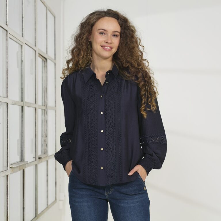 Lila Blouse fra Prepair