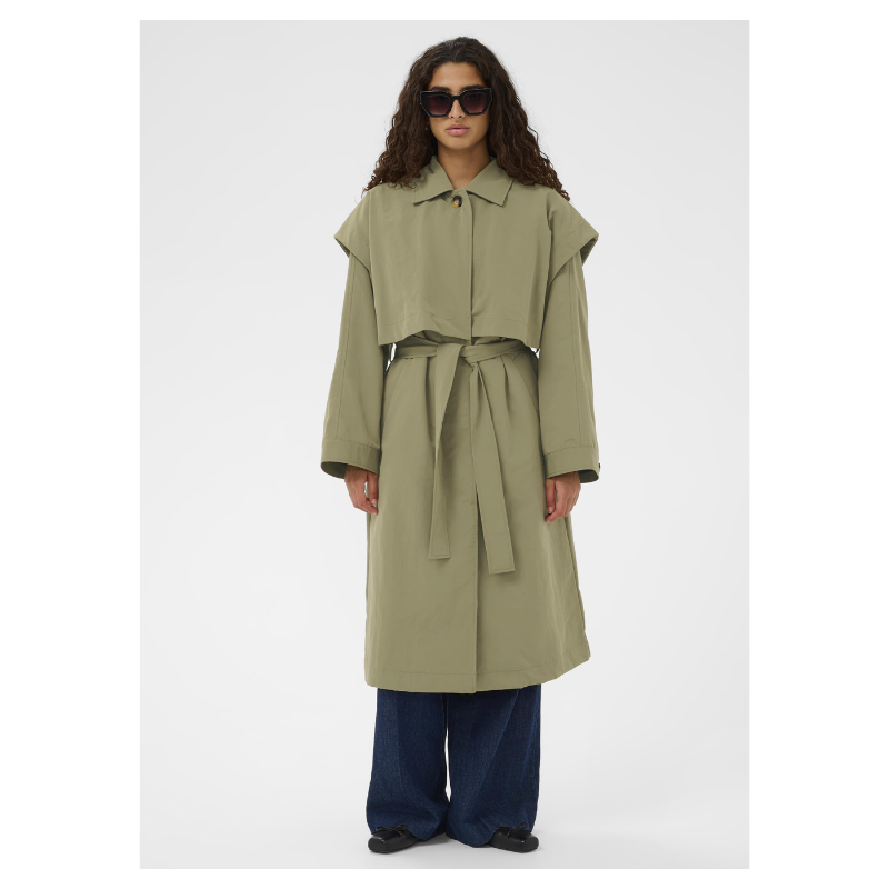 ROWENA TRENCH COAT - MERMAID - Billede 2