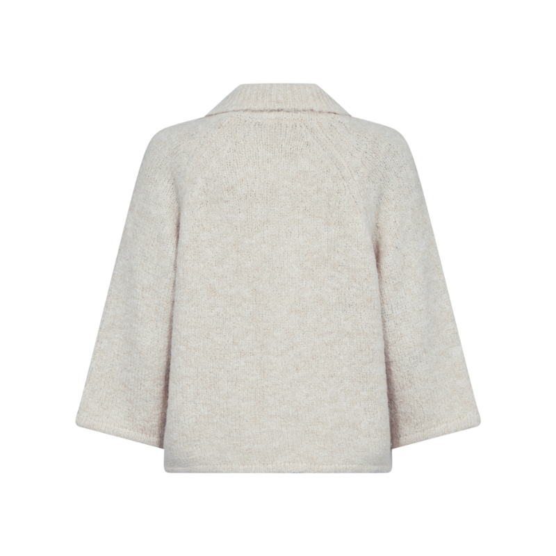 LULU CARDIGAN - MOONBEAM MEL - Billede 2