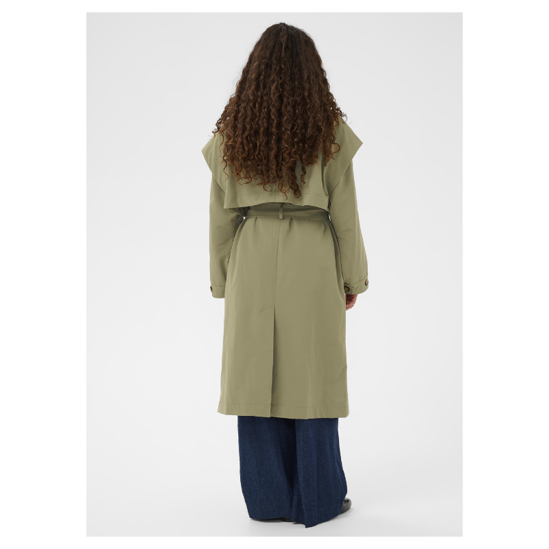 ROWENA TRENCH COAT - MERMAID - Billede 4