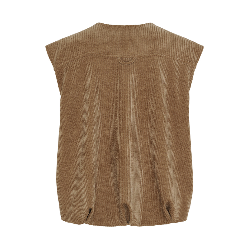 FREYA VEST - CAMEL - Billede 2