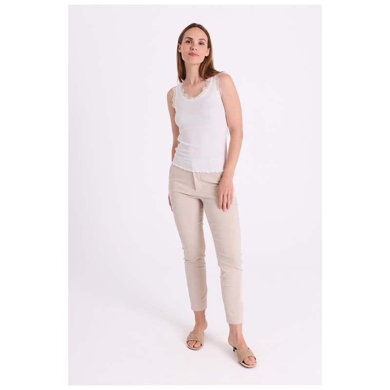 SOLVEJ ANKLE PANT - MOONBEAM - Billede 3