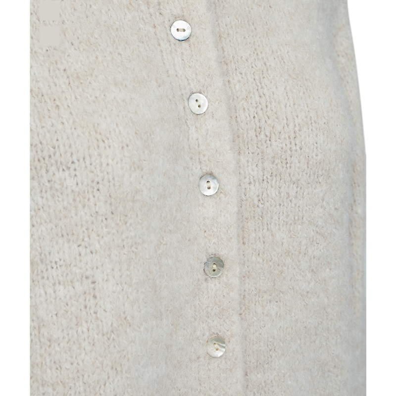 LULU CARDIGAN - MOONBEAM MEL - Billede 3