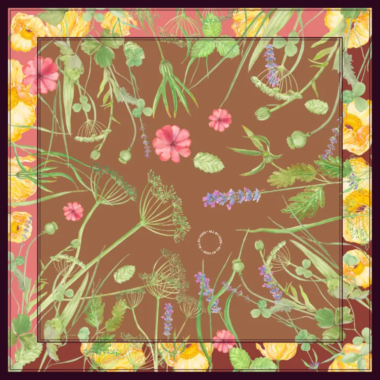 Voss silketørklæde