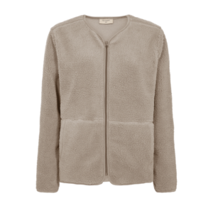 Teddy jacket simple taupe