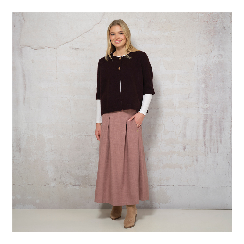 PAULINE SKIRT VINTAGE ROSE - Billede 2