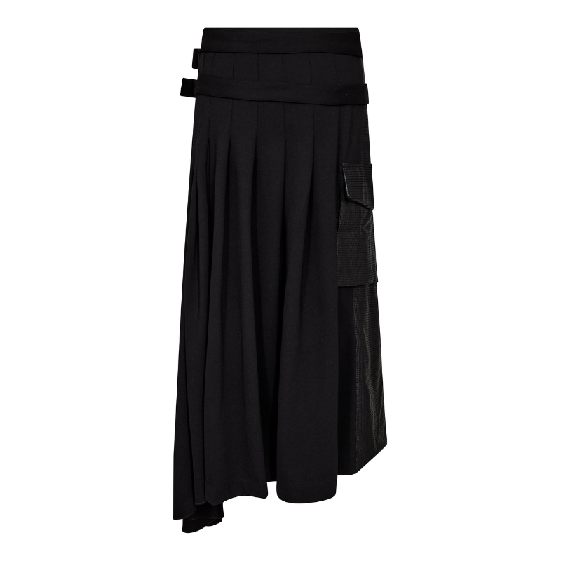 CELINE SKIRT - BLACK - Billede 4