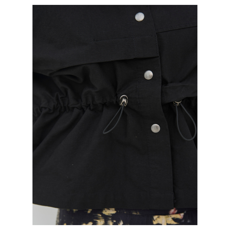 CASSIDY SHIRT - BLACK - Billede 4