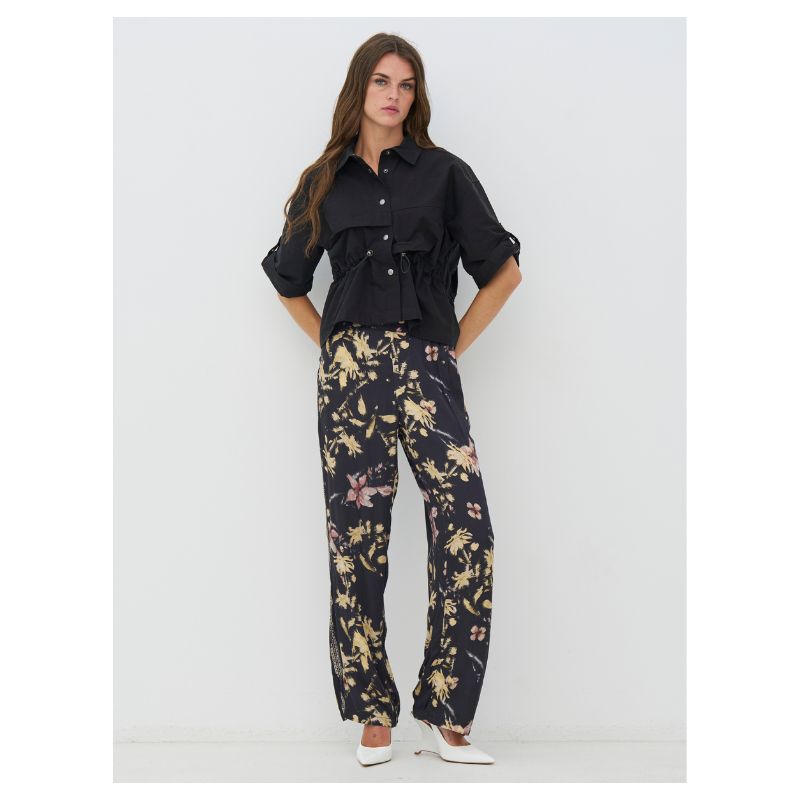 CASSIDY SHIRT - BLACK - Billede 2