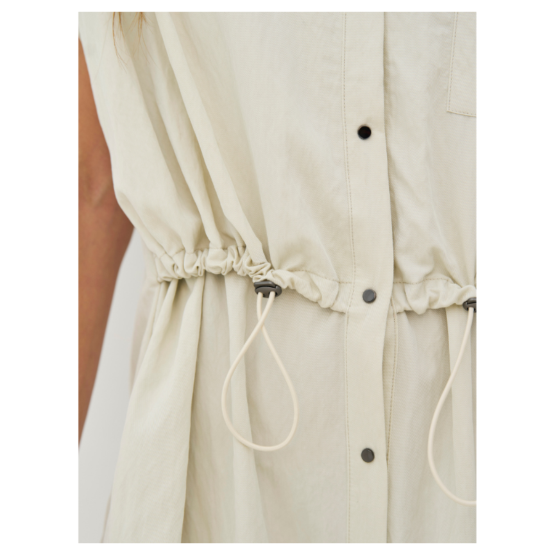 CANSU DRESS - BONE - Billede 3